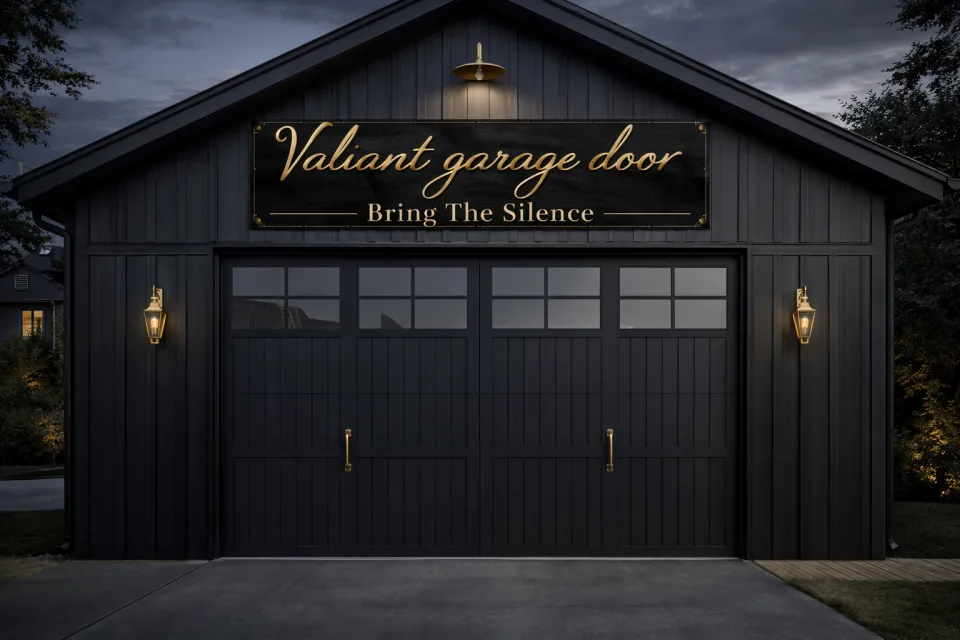 Valiant Garage Door founder-led master technician hero background